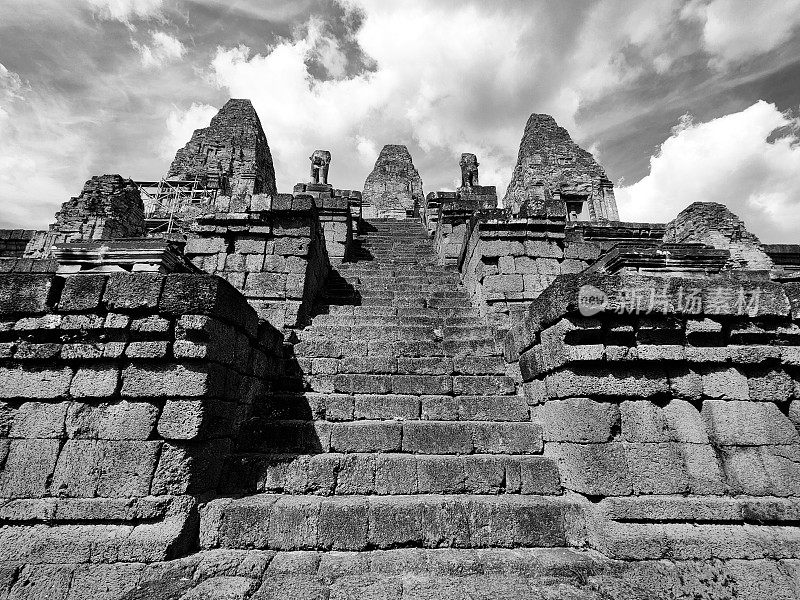 柬埔寨吴哥窟的前鲁普寺