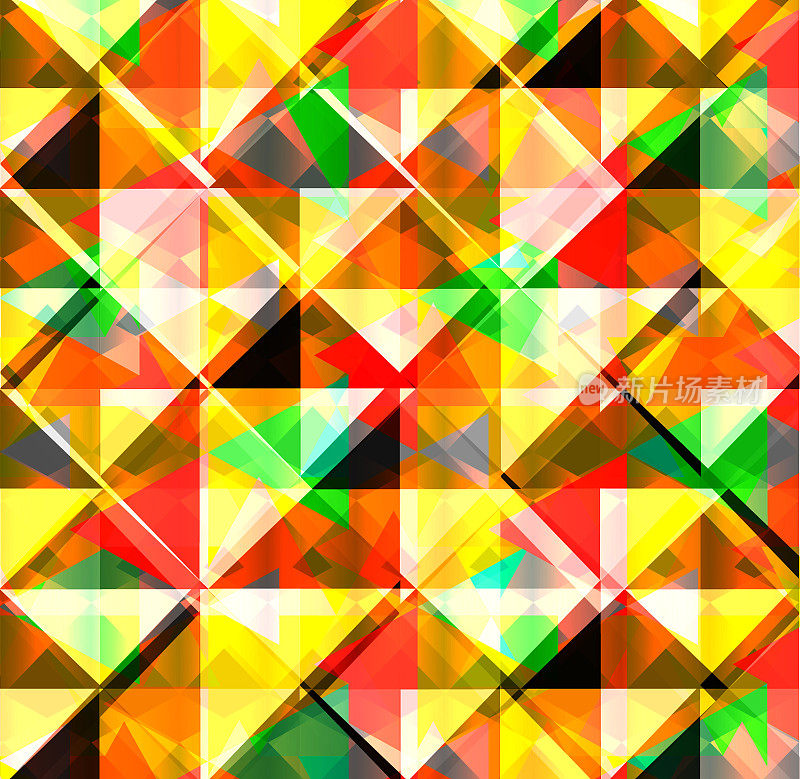 彩色几何抽象背景
