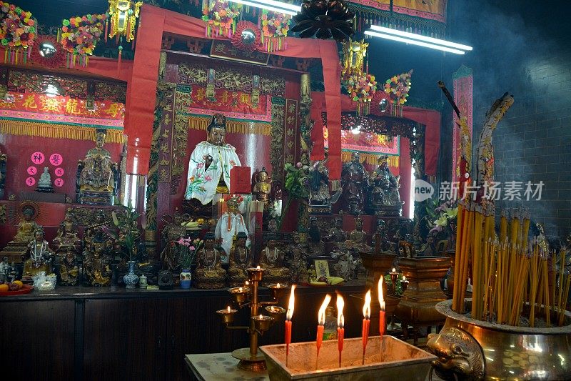 香港九龙天后庙佛祖