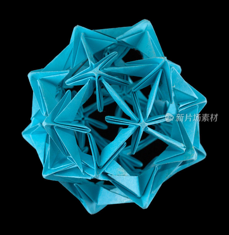 蓝kusudama