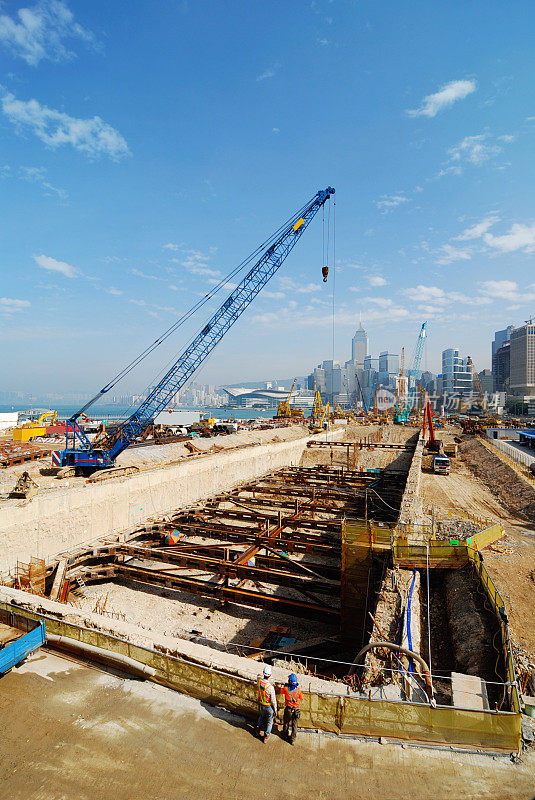 在香港建设中