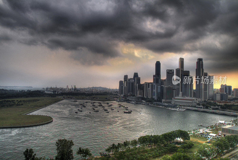 新加坡即将迎来一场雷雨