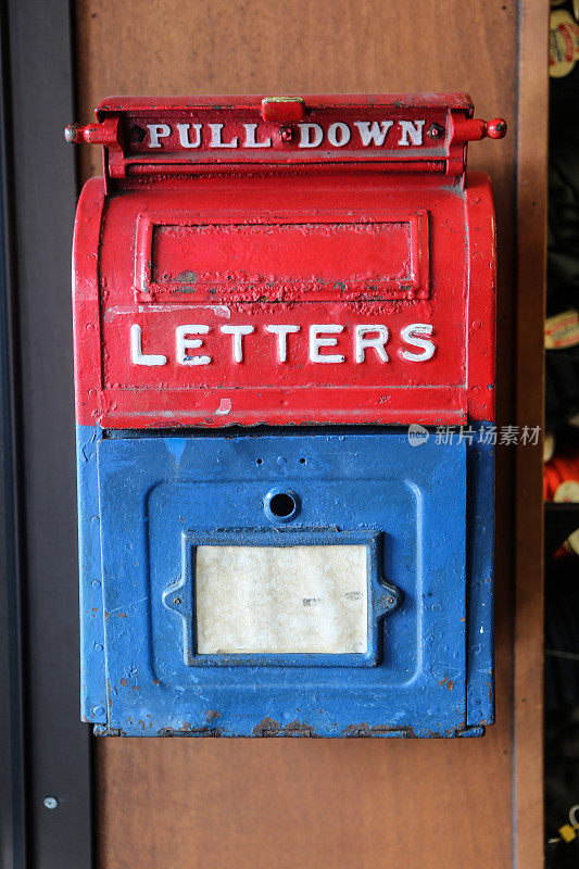 古董复古美国邮政信箱