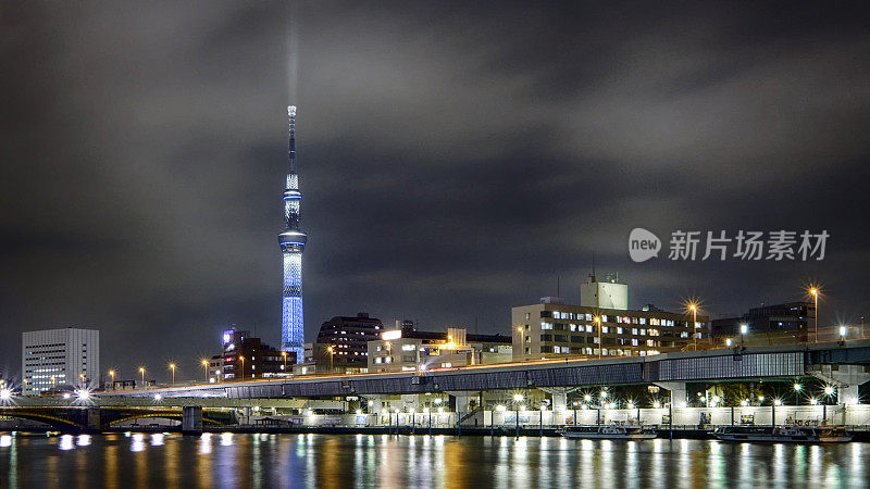 城市风光夜景