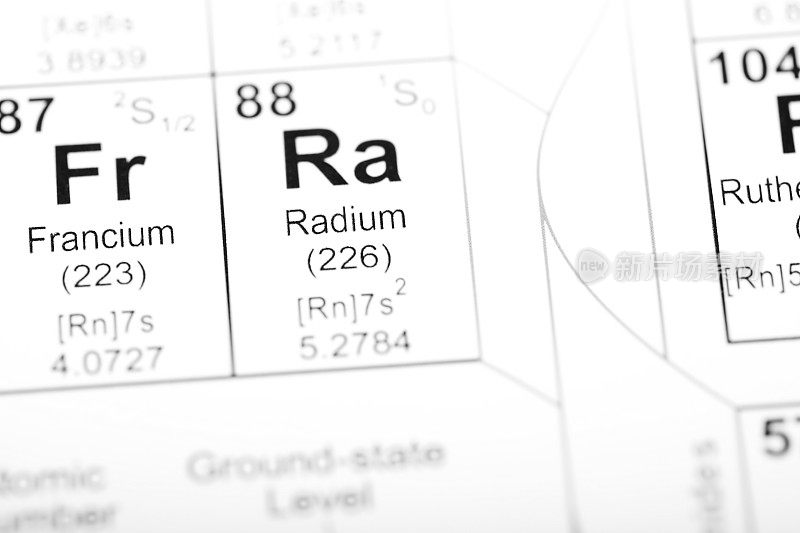 元素周期表镭