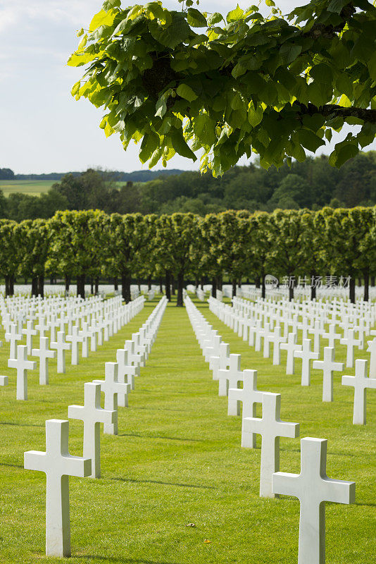 法国的Meuse-Argonne美国公墓