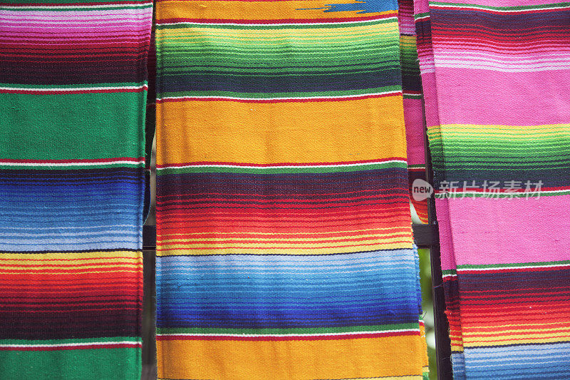 多彩墨西哥旅游购物纪念品毛毯