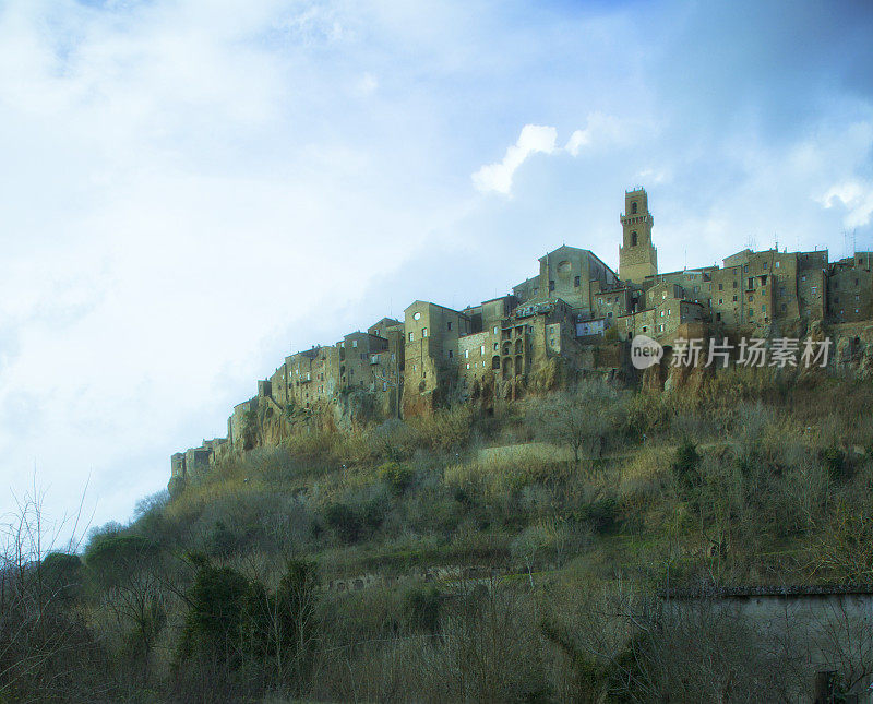 Pitigliano。托斯卡纳