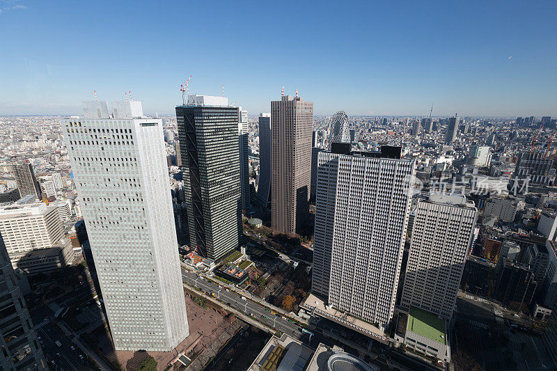 日本东京天际线