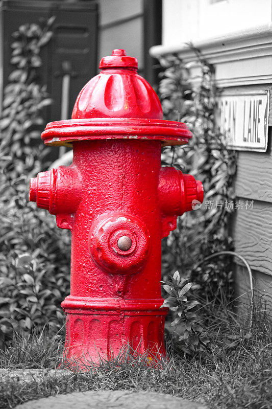 红色消防栓-美国
