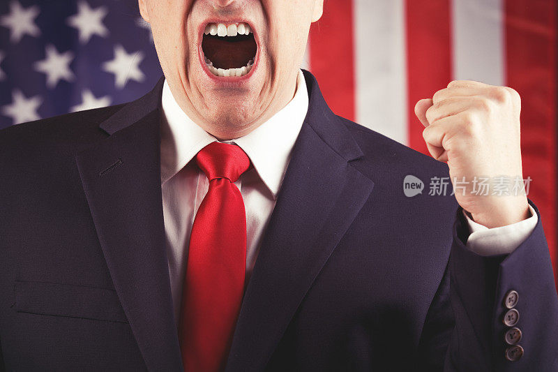 愤怒的美国政客