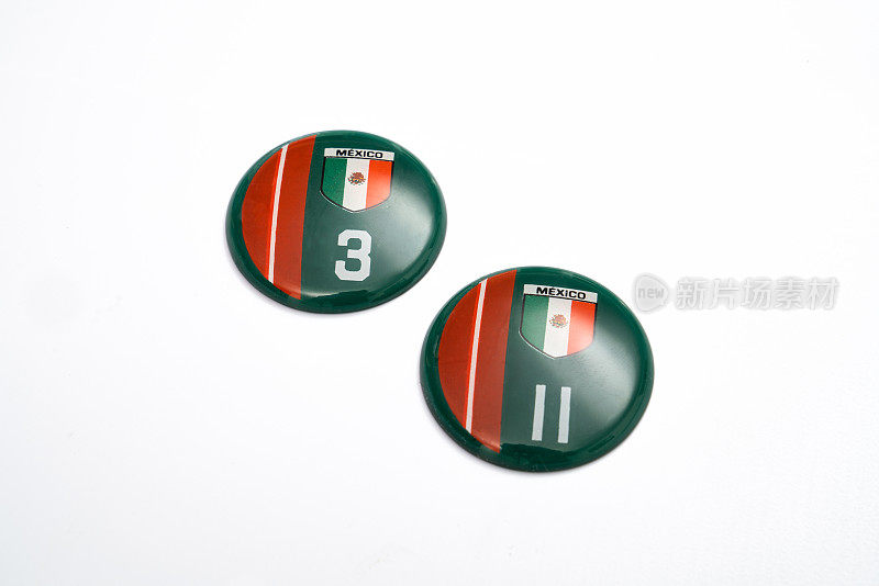 墨西哥足球按钮