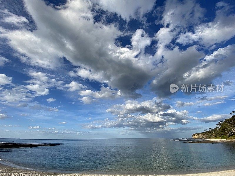 南海岸Cloudscape