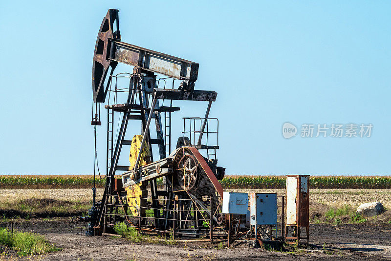 石油pumpjack吊杆