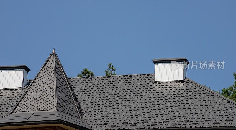 房屋的屋顶，屋顶材料，建筑
