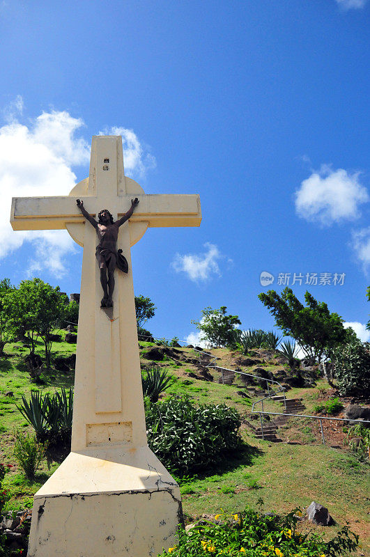 加略山十字架，玛丽格特，圣马丁(法国部分)