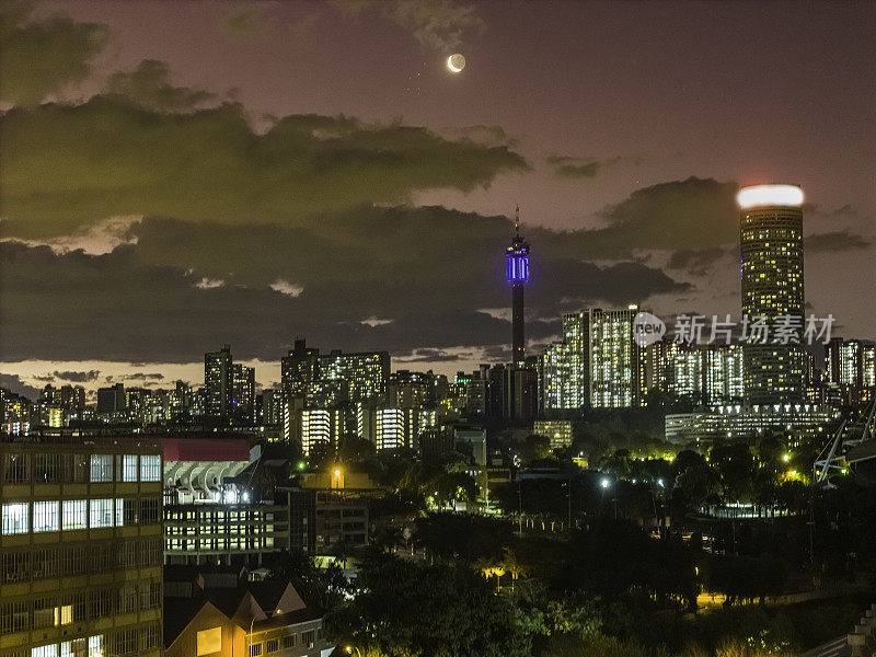 约翰内斯堡夜景