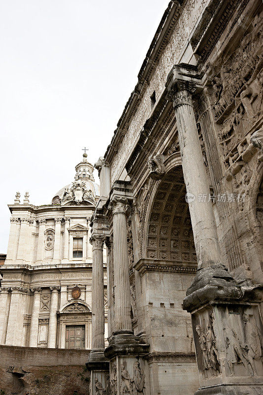 提图斯拱门，罗马广场，意大利罗马