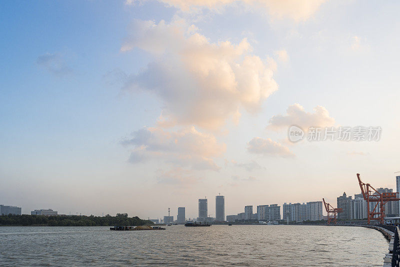 上海江景。