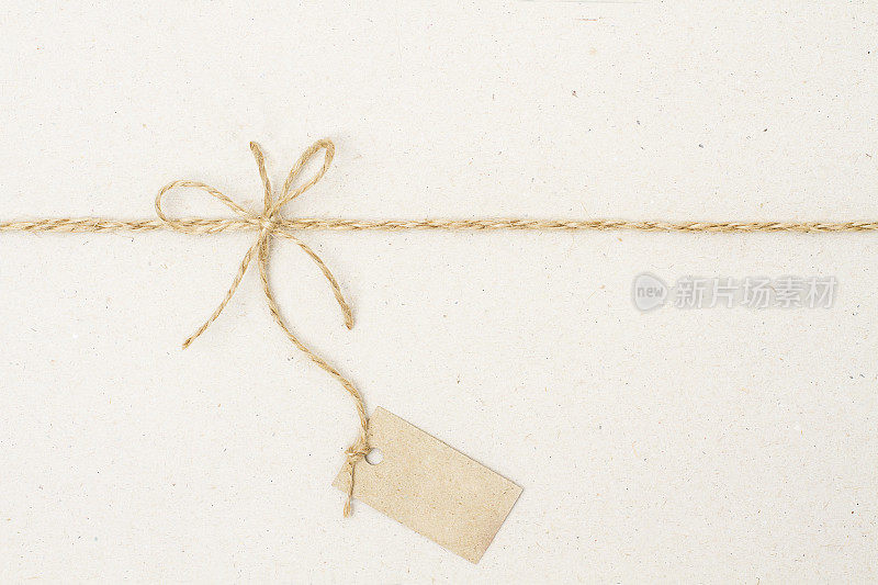 采购产品纸标签标签和绳弓，现价装饰麻绳绳