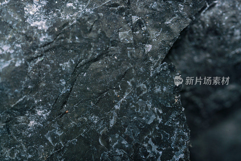 磷灰石矿物样品工作室拍摄的白色背景