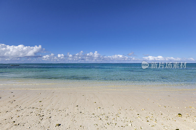 白色沙滩，毛里求斯岛，非洲