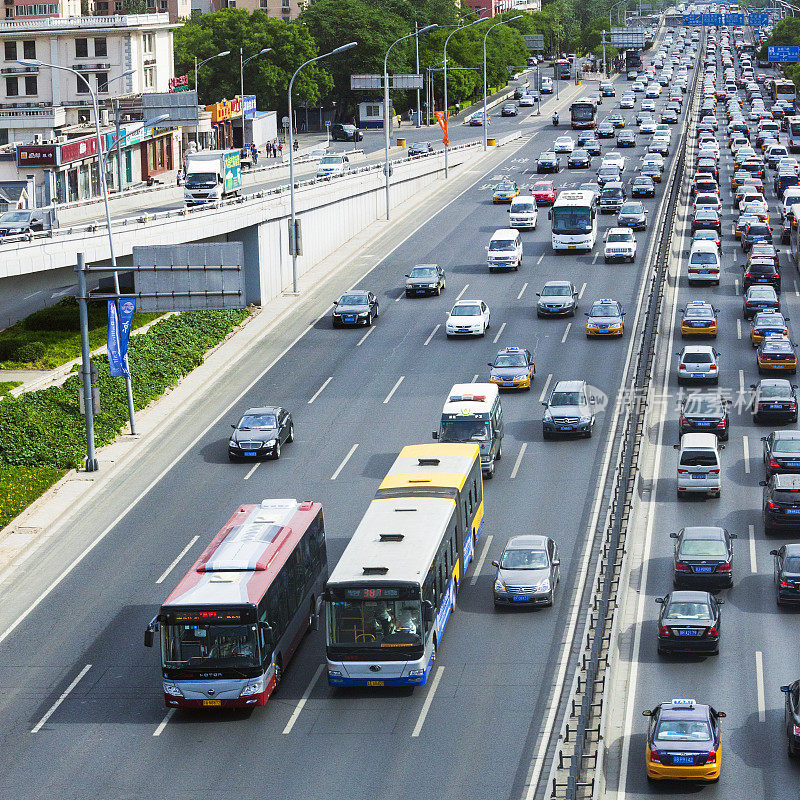 中国北京的交通状况