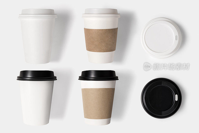 咖啡杯套装和杯盖套装的设计理念