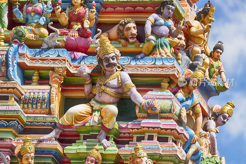 斯里兰卡，马塔莱，安曼神庙