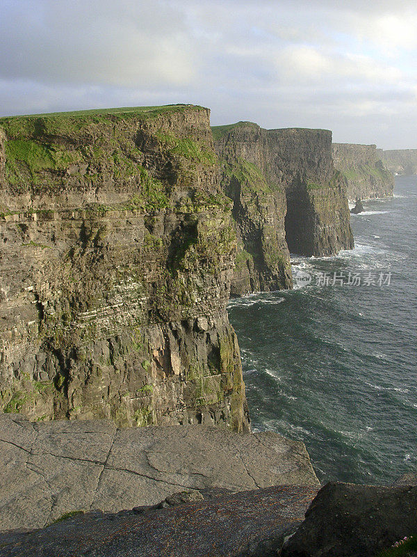 莫赫悬崖，爱尔兰西海岸的景色