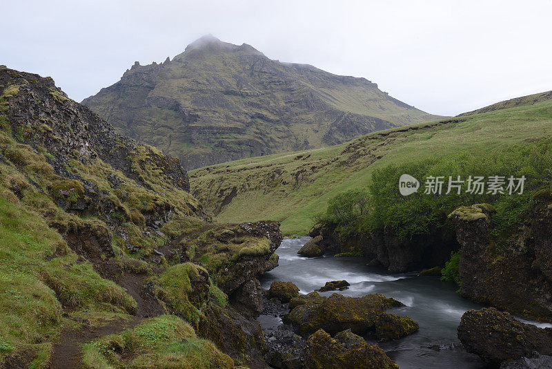 冰岛Skogafoss的风景