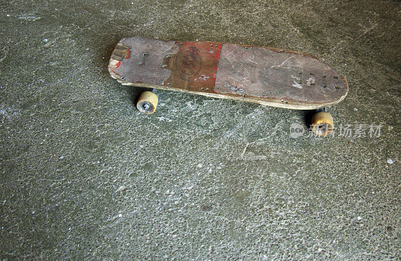 滑板在混凝土