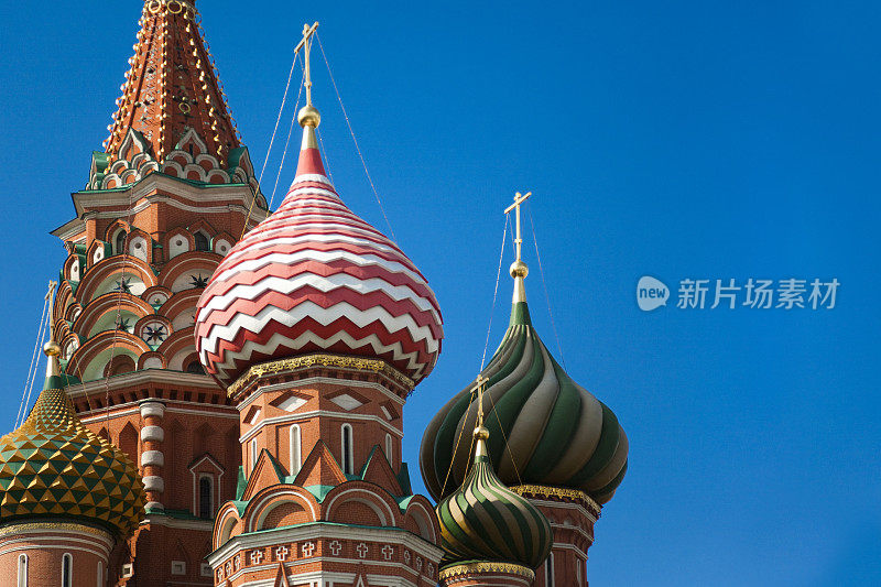 俄罗斯莫斯科圣巴西尔大教堂圆顶(XXXL)