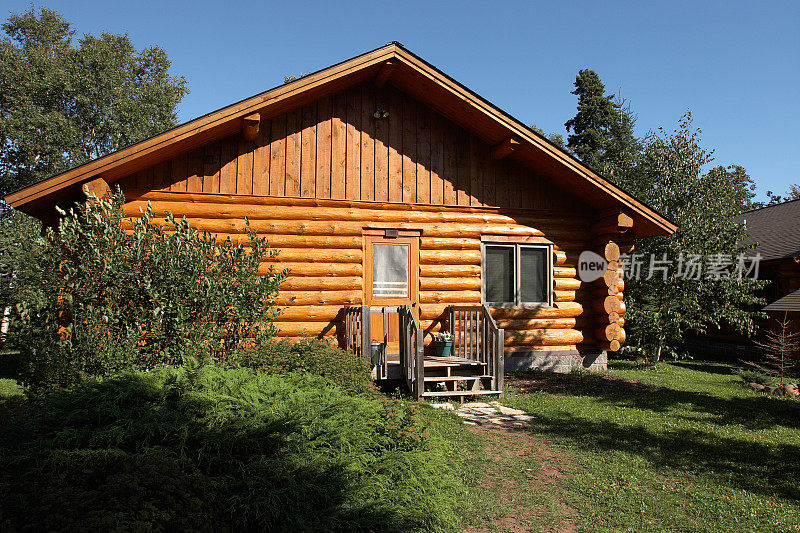 明尼苏达州北部的小屋