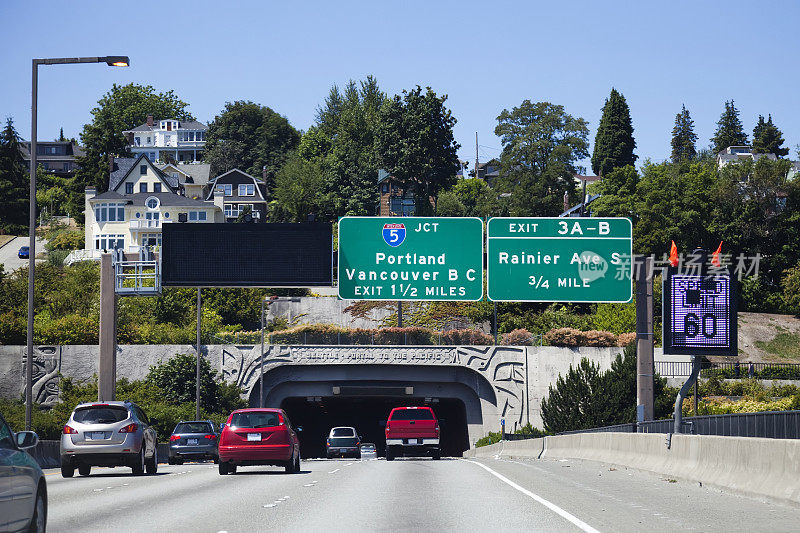 华盛顿州西雅图I-5州际公路(XXL)