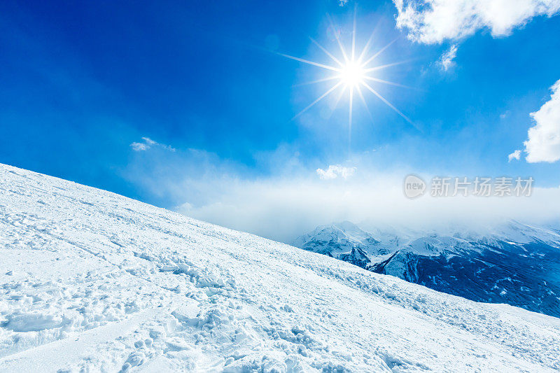 冬季滑雪胜地