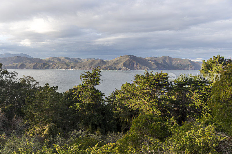 从旧金山俯瞰马林海角