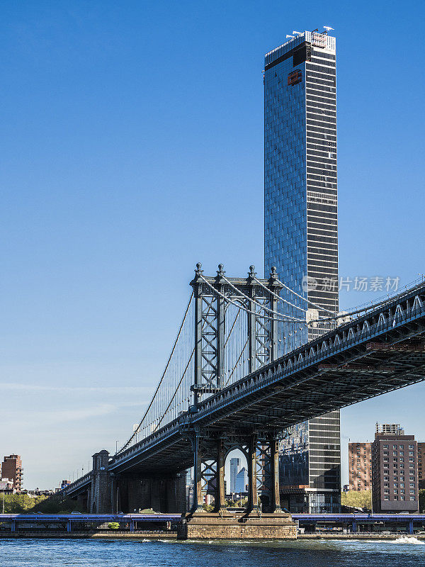 纽约市的曼哈顿桥