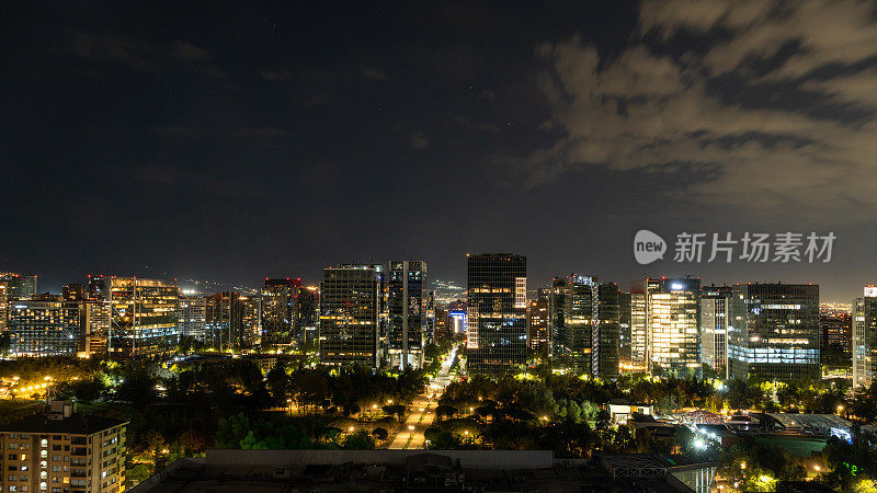 智利圣地亚哥之夜