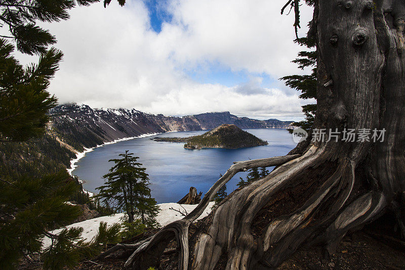 火山口湖,俄勒冈州