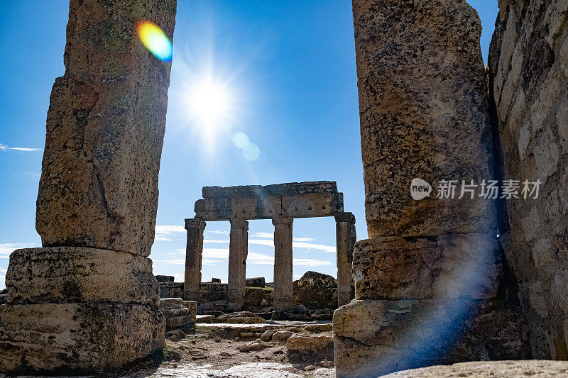 耶罗波利斯古城2000年前的建筑结构