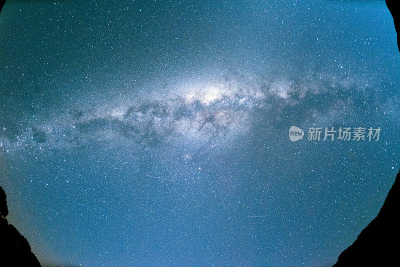 来自南半球的银河夜晚