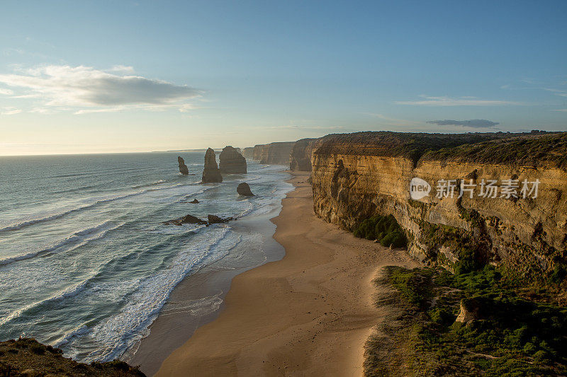 十二使徒海上岩石在大洋路上-澳大利亚