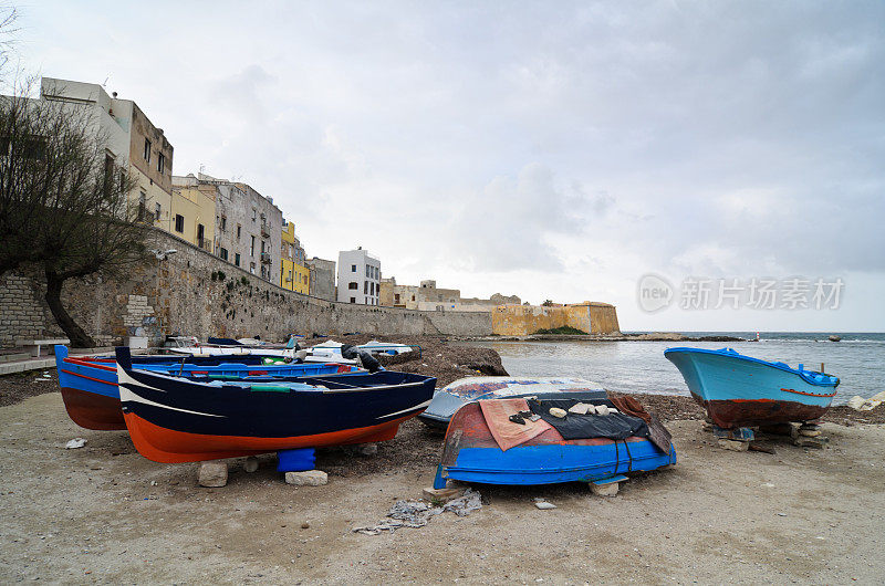 地中海渔船(Trapani-Italy)