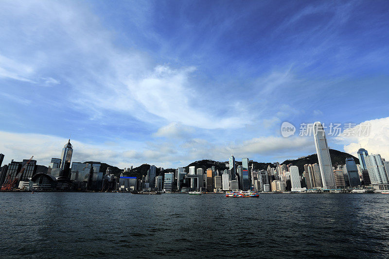 上午的香港(HDR)