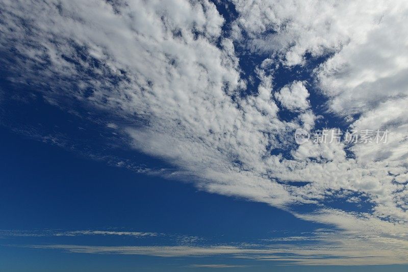 英国夏天的天空,