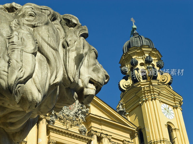 慕尼黑教堂:圣卡杰坦(Theatinerkirche)