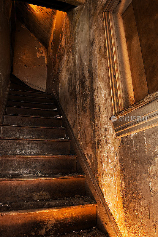 枯燥乏味的楼梯