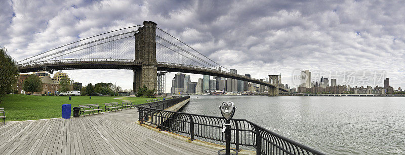 布鲁克林大桥曼哈顿小飞象