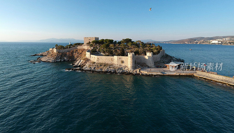 Guvercinada(鸽子岛)，Kusadasi，土耳其